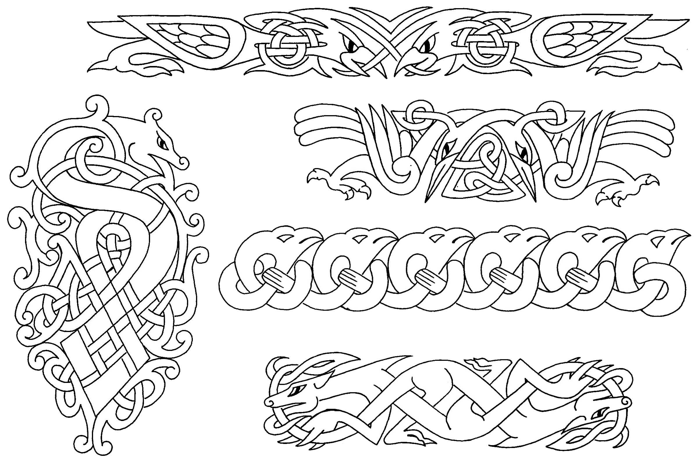 Celtic Tattoo Designs Sheet 180 Copy